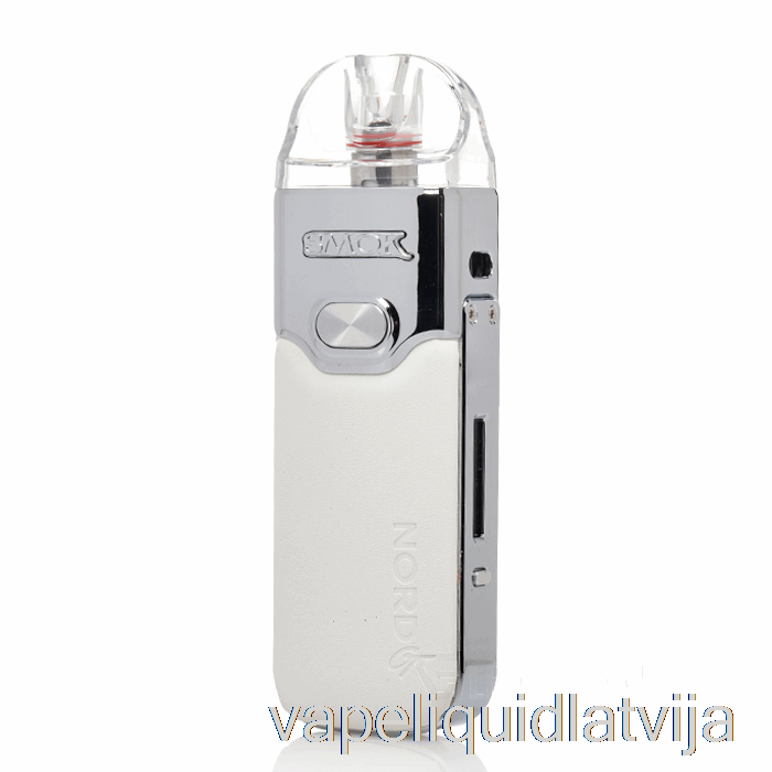 Smok Nord Gt 80w Pod System Balts ādas Vape šķidrums